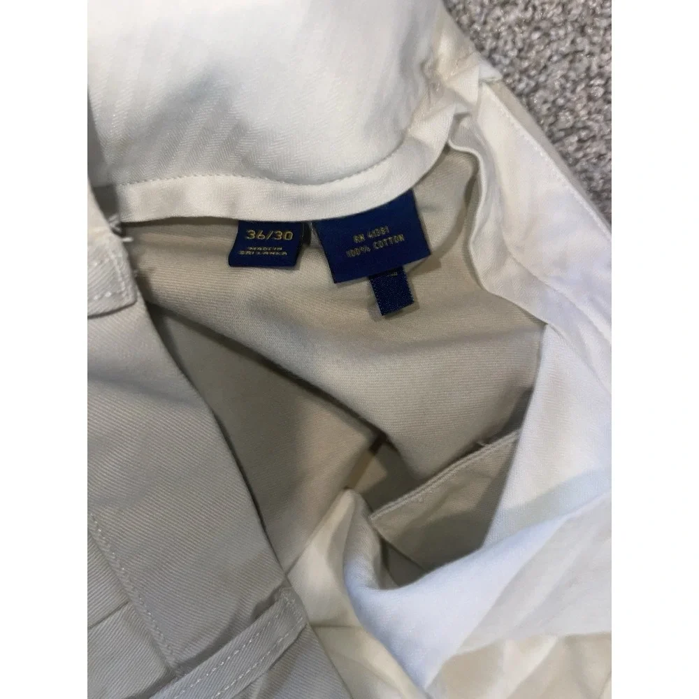 Polo Ralph Lauren Classic Fit Khaki Chino Pants Mens 36x30‎